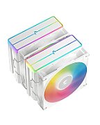 COOLER DeepCool  AG620 BK ARGB V2  skt. Intel si AMD, racire cu aer, vent. 2 x 120mm, 300 - 1950 rpm, 6 heatpipes, inaltime 161mm, RGB adresabil, R-AG620-WHAMMN-GJD   (timbru verde 0.8 lei)