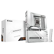 Placa de Baza GIGABYTE B850 AORUS STEALTH ICE AM5, 4x DDR5, 1x HDMI 1x PCIE 5.0 x16 1x PCIE 4.0 x16, 2x M.2, 2x SATA 6GB/s, ATX