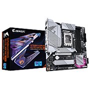 Placa de Baza GIGABYTE B760M AORUS ELITE WIFI6E GEN5 LGA1700, 4x DDR5, 1x HDMI 1x DP, 1x PCIE 5.0 x16 1x PCIE 4.0 x16, 2x M.2, 4x SATA 6GB/s, mATX