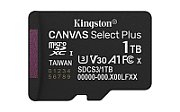 Kingston Technology 1TB micSDXC Canvas Select Plus Gen3 150R A1 Single Pack w/o ADP