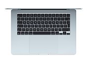 Laptop Apple MacBook Air MW1H3RO/A, 15.3 inch 2880 x 1864, Apple M4 10-Core (10 C / 10 T), 16 GB RAM, 512 GB SSD, Apple 10-Core GPU, Mac OS, Sky Blue