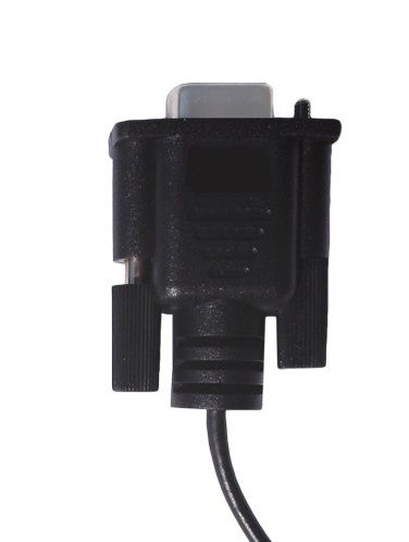Cable, RS-232, DB9S, External Power, Straight, 12 ft