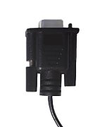 Cable, RS-232, DB9S, External Power, Straight, 12 ft