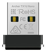 AX300 Nano Wi-Fi 6 USB Adapter SPEED: 287 Mbps at 2.4 GHz SPEC: Internal Antennas, USB 2.0 FEATURE: MU-MIMO, OFDMA