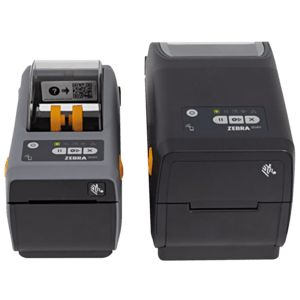 Thermal Transfer Printer (74M) ZD411 203 dpi, USB, USB Host, Modular Connectivity Slot, 802.11ac, BT4, ROW, EU and UK Cords, Swiss Fon