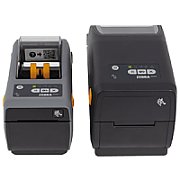 Thermal Transfer Printer (74M) ZD411 203 dpi, USB, USB Host, Modular Connectivity Slot, 802.11ac, BT4, ROW, EU and UK Cords, Swiss Fon