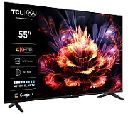 Televizor TCL LED 55V6C, 139 cm, Smart Google TV, 4K Ultra HD, (Model 2025)