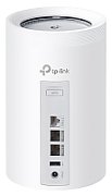 BE11000 Whole Home Mesh Wi-Fi 7 System(Tri-Band) SPEED: 688 Mbps at 2.4 GHz + 4324 Mbps at 5 GHz + 5765 Mbps at 6 GHz SPEC: Internal Antennas, 2 × 5 Gigabit Ports + 1 × 2.5 Gigabit Port (WAN/LAN auto-sensing), 1× USB Port, 240MHz for 5 GHz and 320MHz for 6 GHz, 6-Stream FEATURE: Deco App, Router/AP