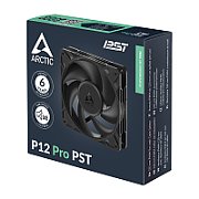 P12 Pro PST, 120 mm PWM, 600 - 3000 rpm, Negru