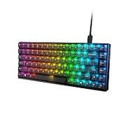 Tastatura Gaming Lenovo Legion K510 Mini Pro, Numar taste: 84, Interfata tastatura: USB, Tastatura iluminata: RGB, Culoare: Negru, Tehnologie: Cu fir, Kit: Nu, Continut pachet: 1 x Keycap Puller, 1 x Tastatura Gaming Altele: Anti-Ghosting, Lungime cablu 1.8 m, Dimensiune (mm): 310.91 x 120.41 x