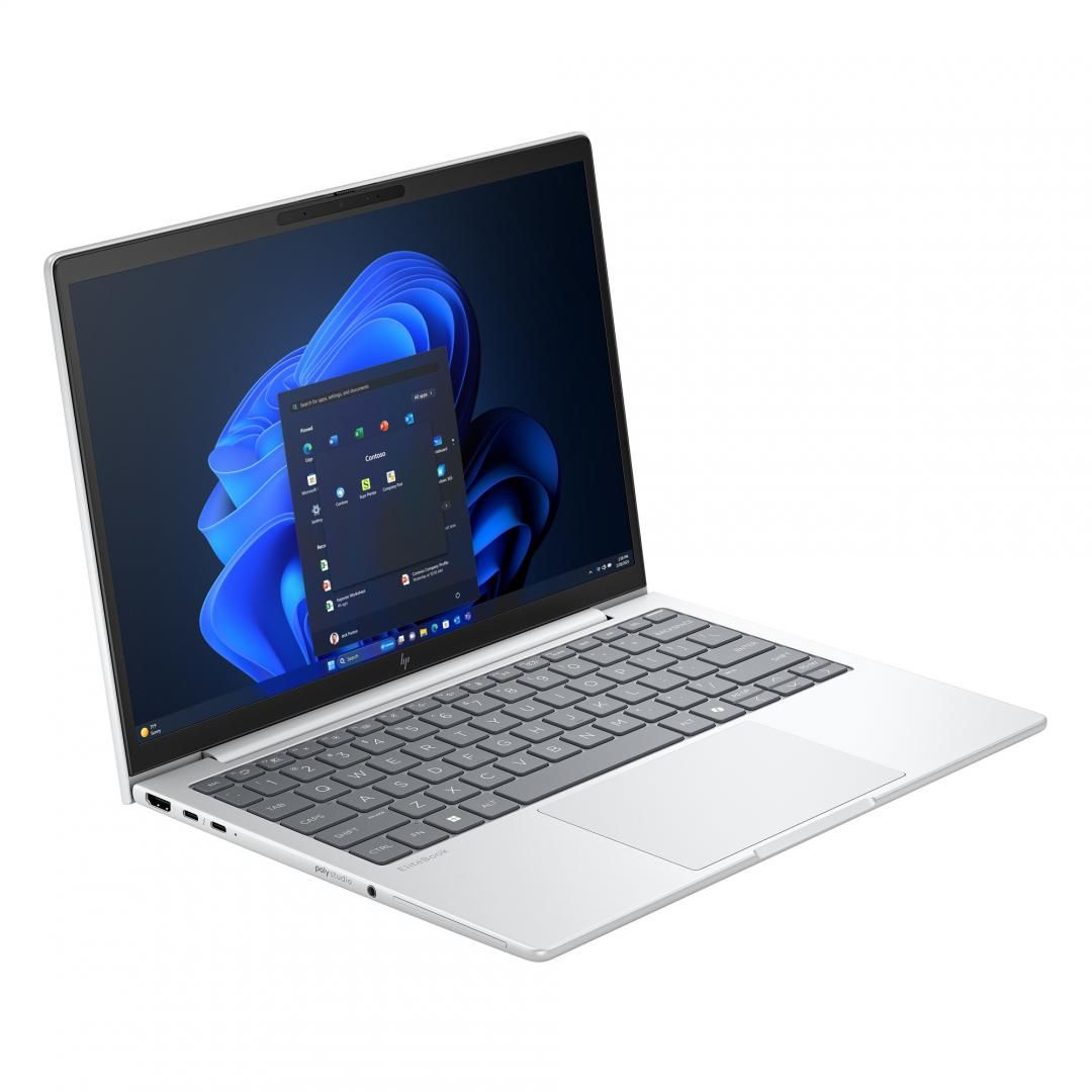 Laptop HP EliteBook 8 G1i AD3G6ET, 13.3 inch 1920 x 1200, Intel 255U (12 C / 14 T, 2.4 GHz - 5.2 GHz, 12 MB cache), 32 GB LPDDR5X, 1 TB SSD, Intel Graphics, Windows 11 Pro