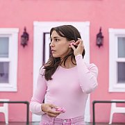 JLAB Go Pop Plus True Wireless Earbuds - Pink