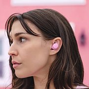 JLAB Go Pop Plus True Wireless Earbuds - Pink