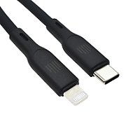 Dviced Cable USB-C to Lightning silicone 1,25m - Black