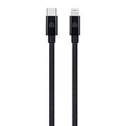 Dviced Cable USB-C to Lightning Nylon Textile 1,25m - Black