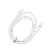 Dviced Cable USB-C to Lightning silicone 1,25m - White