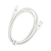 Dviced Cable USB-C to Lightning Nylon Textile 1,25m - White