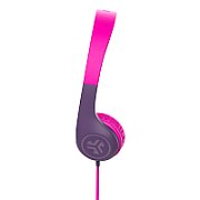 JLAB JBuddies Pop Wired Kids Headphones - Pink