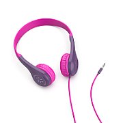 JLAB JBuddies Pop Wired Kids Headphones - Pink