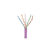 Cablu U/UTP cat.6, manta LSZH, Euroclass Dca-s2,d2,a1 - 305m/tambur, Violet - Molex