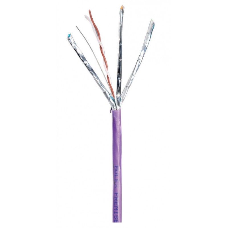 Cablu U/FTP cat.6A, manta LSZH, Euroclass B2ca-s1a, d1, a1- 500m/tambur, Violet - Molex
