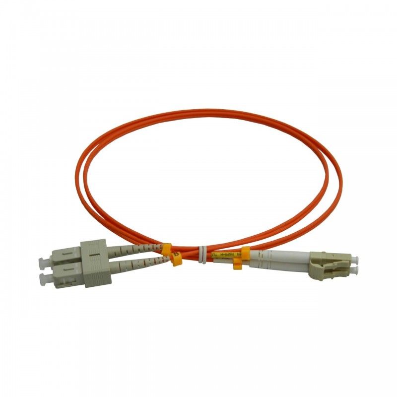 Patchcord FO SC/PC-LC/PC, MM OM2 50/125, manta LSZH 3.0mm, duplex 2m - Emtex