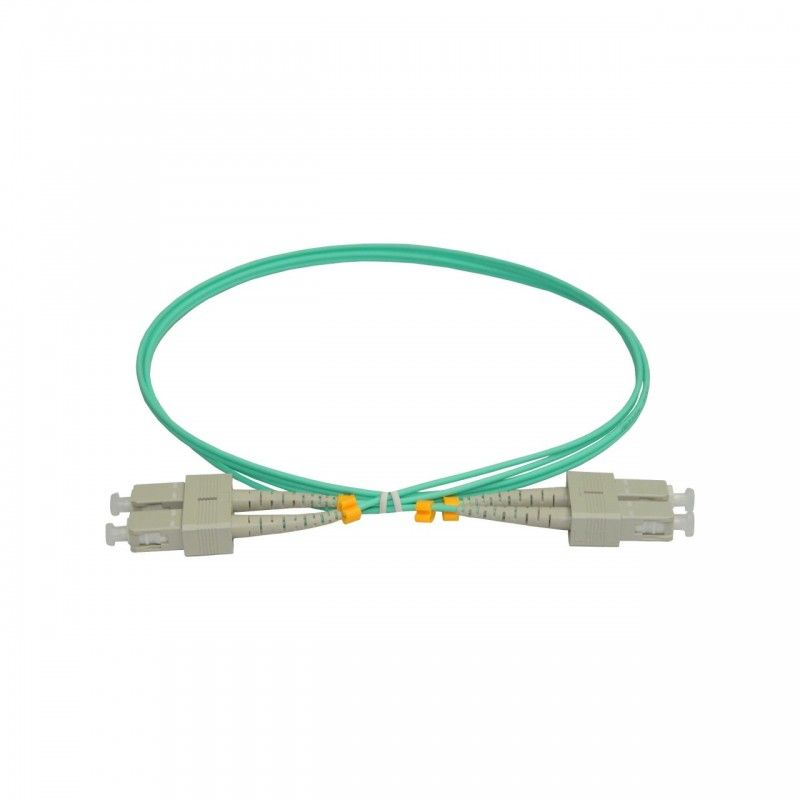Patchcord FO SC/PC-SC/PC, MM OM3 50/125, manta LSZH 3.0mm, duplex 1m - Emtex