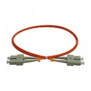 Patchcord FO SC/PC-SC/PC, MM OM2 50/125, manta LSZH 3.0mm, duplex 3m - Emtex