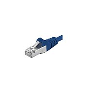 Patchcord SFTP RJ45-RJ45 Cat.6A, 10m, albastru