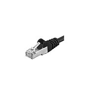 Patchcord SFTP RJ45-RJ45 Cat.6A, 2m, negru