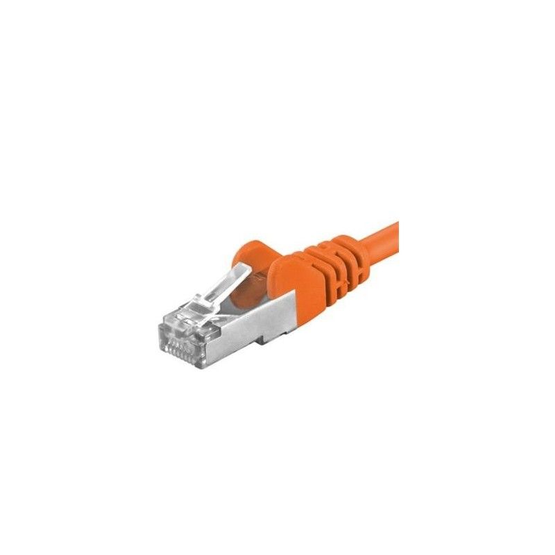 Patchcord SFTP RJ45-RJ45 Cat.6A, 3m, portocaliu