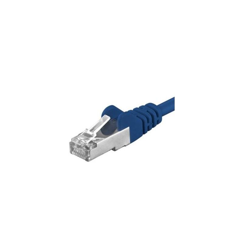 Patchcord SFTP RJ45-RJ45 Cat.6A, 7m, albastru