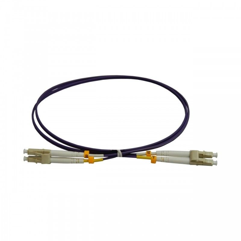 Patchcord FO LC/PC-LC/PC, MM OM4 50/125, manta LSZH 3.0mm, duplex 30m – EMTEX