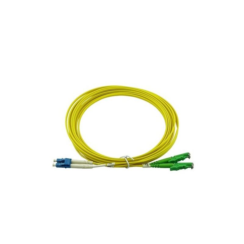 Patchcord FO E2000/APC-LC/PC, SM OS2 9/125, manta LSZH 3.0mm, duplex 5m - Emtex