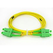 Patchcord SC/APC-SC/APC, SM 9/125, manta LSZH 3.0mm, duplex 3m - Emtex