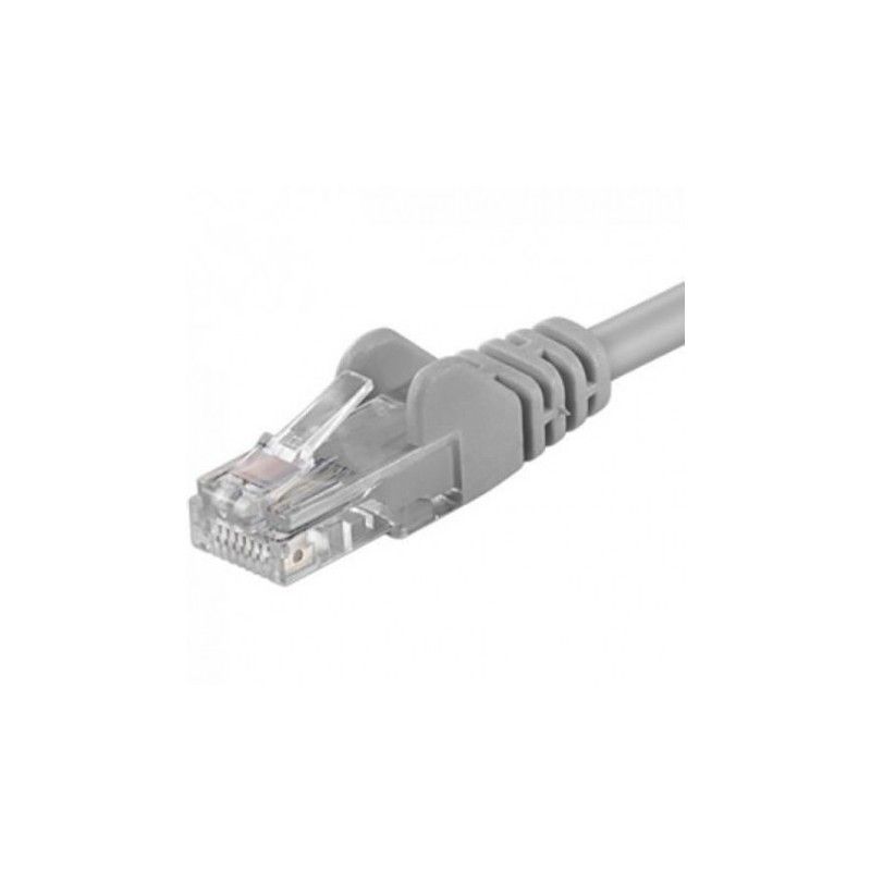 Patchcord UTP RJ45-RJ45 Cat.6A, LSZH, 24AWG, 1m, gri - EMTEX