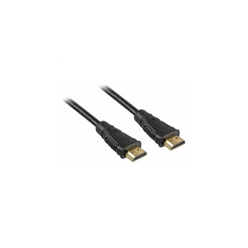 Cablu HDMI-HDMI V1.4, High Speed HDMI, Ethernet, 4096 x 2160, 4K, ARC, CEC, HDCP, Dolby TrueHD, HEC, 10m, aurit, dublu ecranat