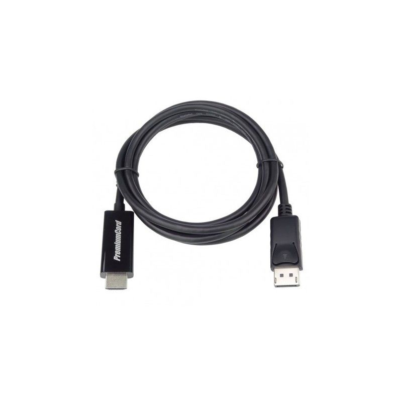Cablu DisplayPort tata - HDMI tata, 5M, PremiumCord, Negru, kportadk01-05