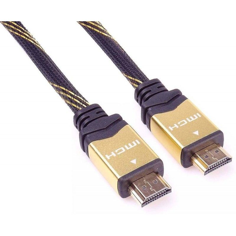 Cablu HDMI, tata-tata, 4K, High Speed, V1.4 contacte aurite, 10m, Negru, PremiumCord