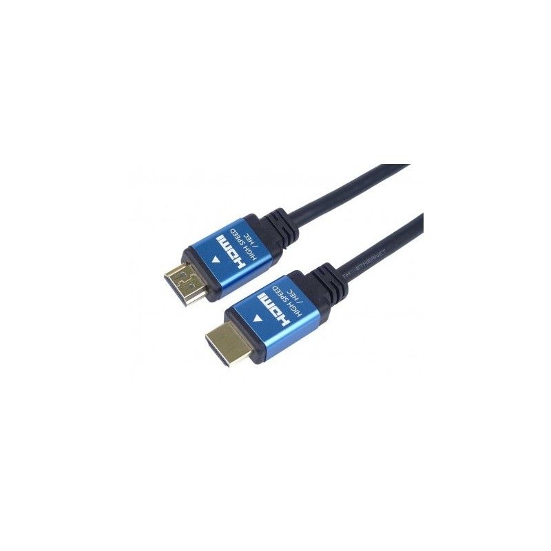 Cablu HDMI, Ultra HDTV 4K@60Hz, Versiunea 2.0b, conectori auriti, 0.5m, PremiumCord