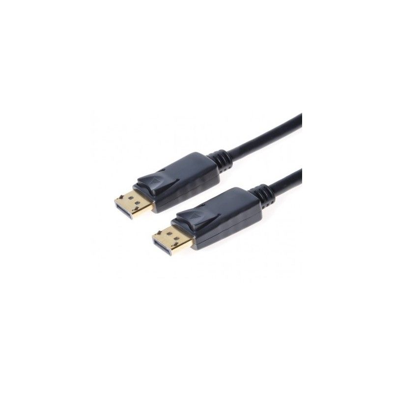 Cablu DisplayPort, tata - tata, Versiunea 1.2, 4K×2K@60hz, dublu ecranat, conectori auriti, 5m, PremiumCord