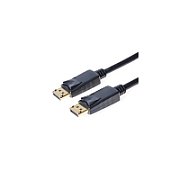 Cablu DisplayPort, tata - tata, Versiunea 1.2, 4K×2K@60hz, dublu ecranat, conectori auriti, 5m, PremiumCord
