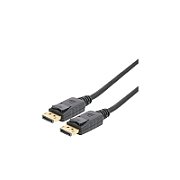 Cablu DisplayPort, tata - tata, V2.0, 16K (15360 × 8460), conectori auriti, 1m, dublu ecranat, PremiumCord