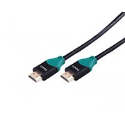 Cablu HDMI, V2.0, tata-tata, 4K@60hz, 1080P, High Speed Ethernet, contacte aurite, 1.5m, Negru, Nexio