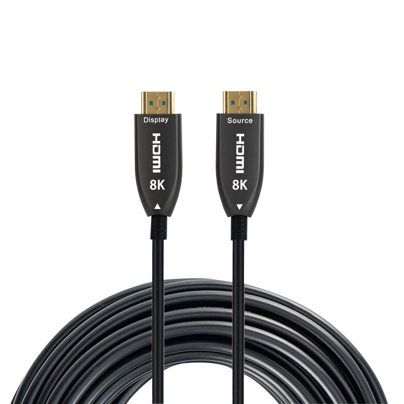 Cablu HDMI prin fibra optica, AOC, V2.1, tata-tata, 8K@60hz, HDCP 2.2, EDID, 15M - Nexio