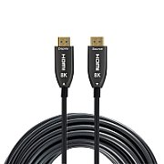 Cablu HDMI prin fibra optica, AOC, V2.1, tata-tata, 8K@60hz, HDCP 2.2, EDID, 50M - Nexio