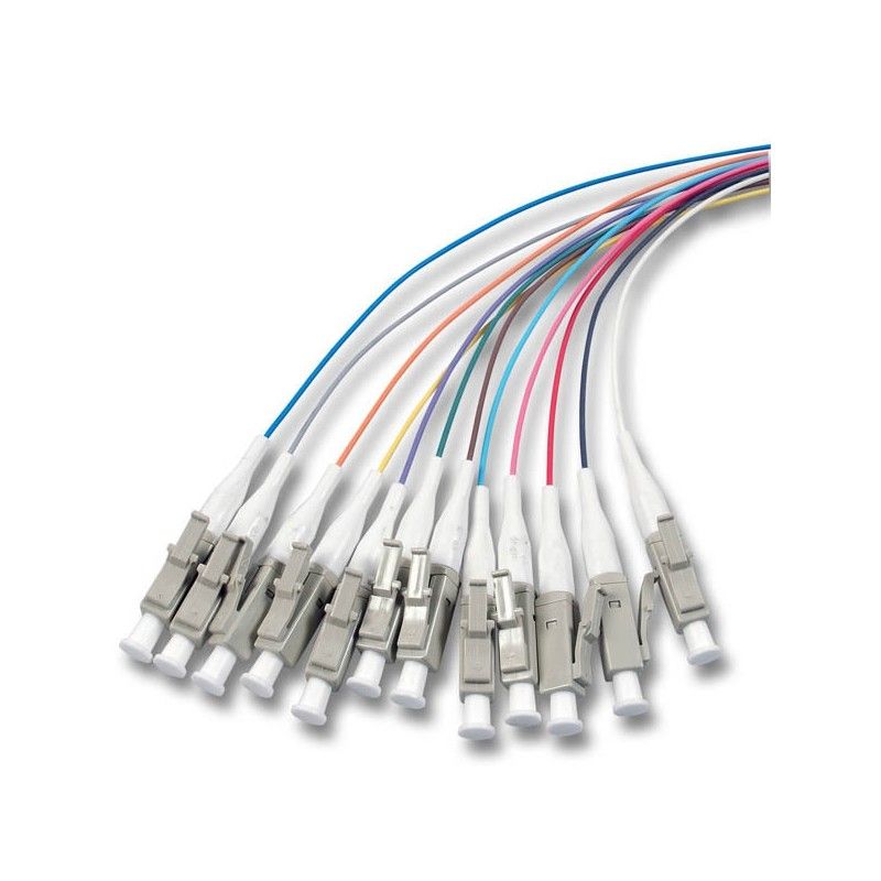 Pigtail FO LC/PC, MM, 50/125, 0,9mm manta  LSZH, 1.5m OM5 - EMTEX