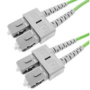 Patchcord FO SC/PC-SC/PC, MM OM5 50/125, manta LSZH 3.0mm, duplex 15m - EMTEX