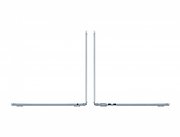 Laptop Apple MacBook Air 13 with Liquid Retina (2025), 13.6 inch 2560 x 1664, Apple M4 10-Core (10 C), 16 GB RAM, 512 GB SSD, Apple 10-core integrat, Mac OS, Albastru deschis
