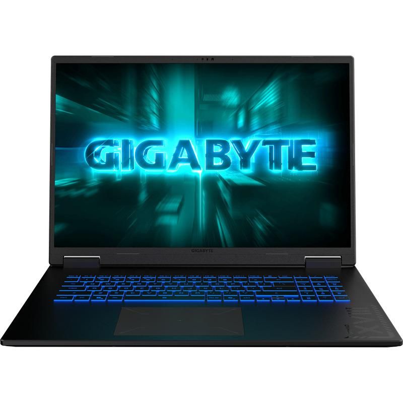 Laptop Gigabyte A 18 3THK3EEC93SD, 18 inch 2560 x 1600, AMD Ryzen 7 - 260 (8 C / 16 T, 3.8 GHz - 5.1 GHz, 8 MB + 16 MB cache), 16 GB DDR5, 512 GB SSD, nVidia GeForce RTX 5050, Fara sistem de operare, Negru